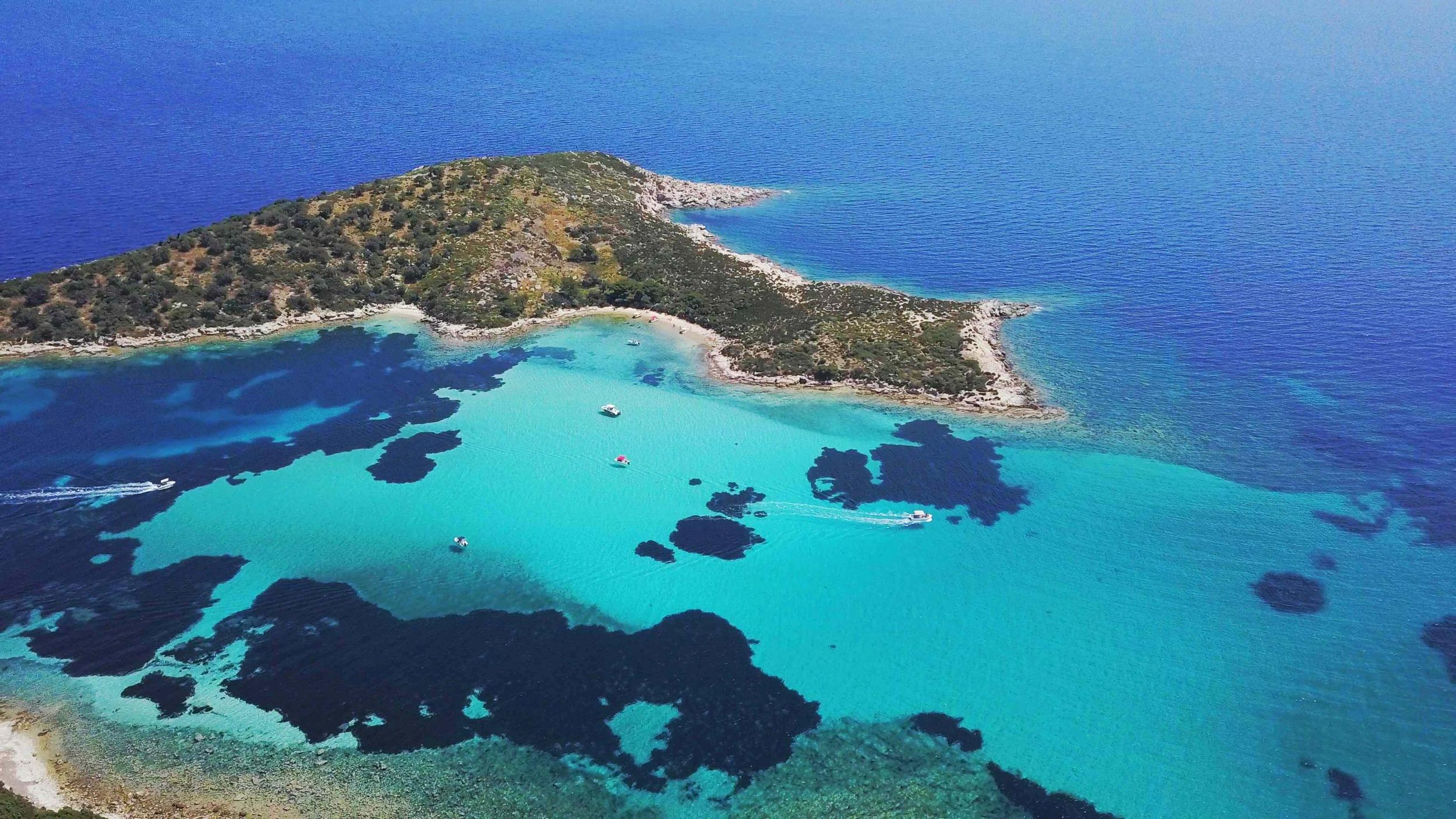 Sithonia: Tagesausflug mit dem Boot nach Vourvourou und zur Küste Sithonias