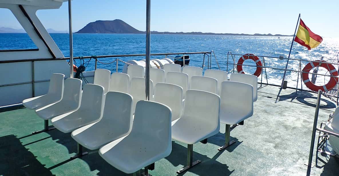 Fuerteventura: Return Lobos Island Ferry Ticket with Entry