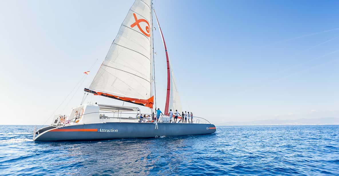 Palma de Mallorca: Half-Day Catamaran Tour with Buffet Meal