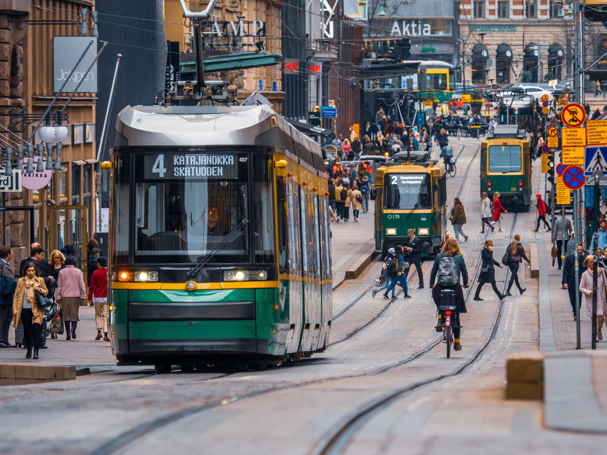Helsinki: Straßenbahn Tour