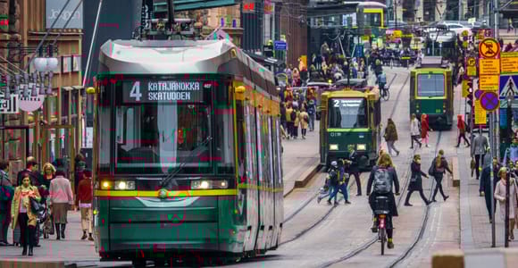 Helsinki: Straßenbahn Tour