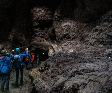 La Palma: Cueva de Las Palomas Vulkanische Röhre