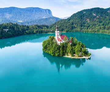 Depuis Zagreb : Excursion à Ljubljana et au lac de Bled