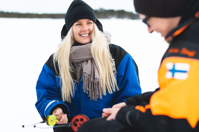 Levi: A fun Ice Fishing Experience in Levi, 3 HOURS