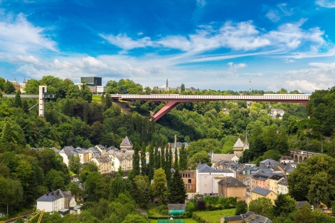 Luxembourg: Digital Self-Guided Walking / Bike Tour 4 Walking Tour Routes