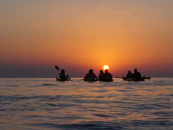 Faliraki: Sunrise Sea Kayaking Experience with Breakfast