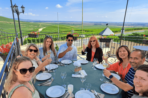 From Paris: Day Trip to Champagne with 8 Tastings & Lunch Small-Group Tour