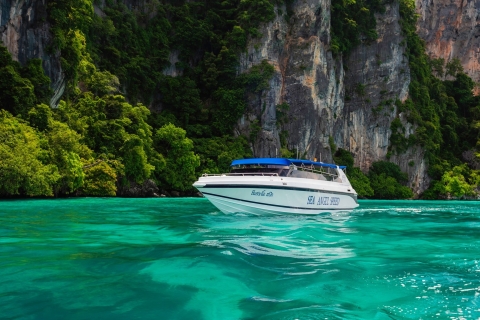 Phuket: Phi Phi i Maya Bay Tour z lunchemWycieczka łodzią motorową