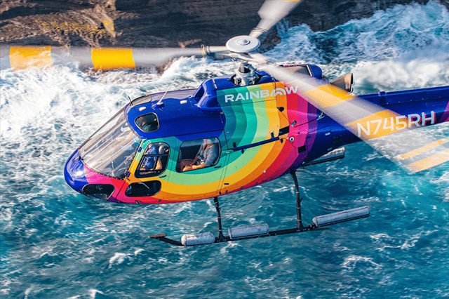 Depuis Honolulu : Tour d&#039;Oahu en hélicoptère avec portes ouvertes ou fermées