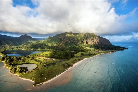 From Honolulu: Oahu Helicopter Tour with Doors On or Off Doors Off Shared Tour