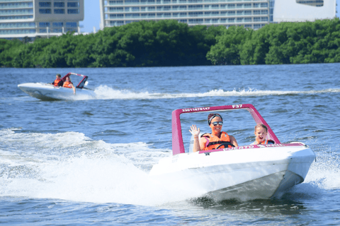 Cancun: Mayan Jungle Tour with Speedboat & Snacks Cancun: Mayan Jungle Tour with Speedboat & Snack w/ Transfer