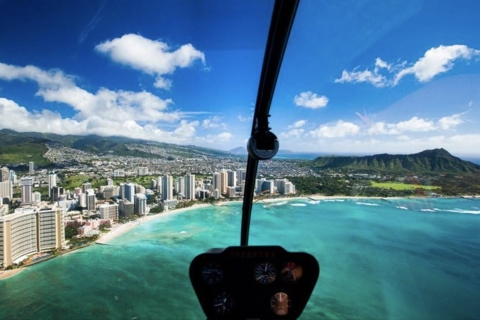 Oahu: Chemin vers Pali 30 minutes en hélicoptèreVisite privée des portes