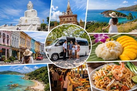 Phuket: Custom Private VIP Minivan Island Tour Local Guide