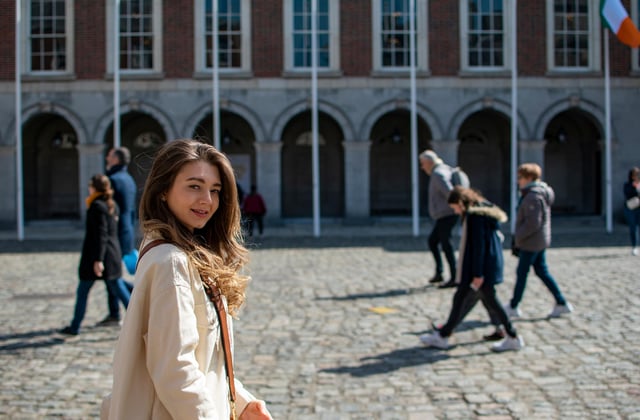 Expérience photographique dans la ville de Dublin