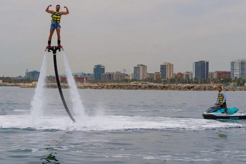Défiez la gravité : expérience de flyboard et prise en charge à Barcelone