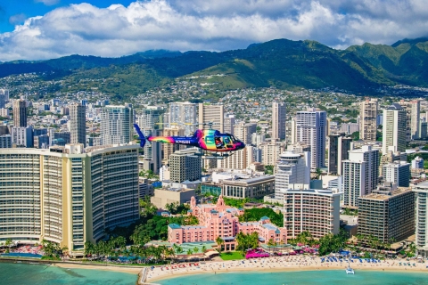 Oahu: pad naar Pali 30-minuten deuren Helikoptertocht in- of uitschakelenDeuren uit gedeelde tour