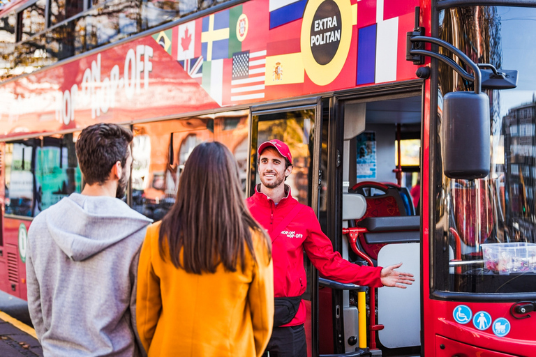 Kopenhagen: Red Sightseeing-Tour - Hop-On/Hop-Off-Bus & BootHop-on Hop-off Bus und Boot