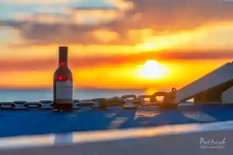 Hervey Bay: Afslappende solnedgangskrydstogt med champagne og rejer