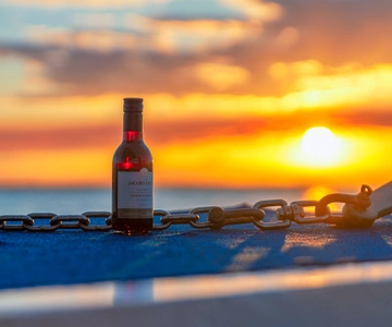 Hervey Bay: Cruzeiro relaxante ao pôr do sol com champanhe e camarões