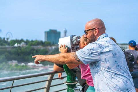 Cataratas del Niágara: Recorrido por EE.UU. y Canadá con tour en barco + almuerzo