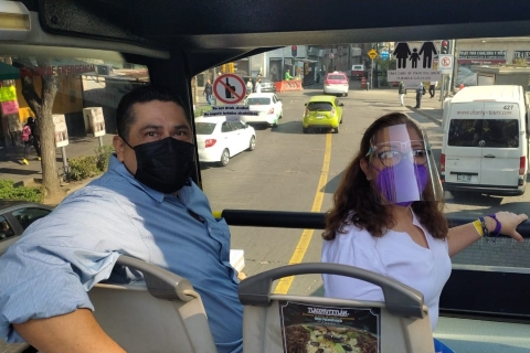 Mexico: visite de la ville en bus à arrêts multiples