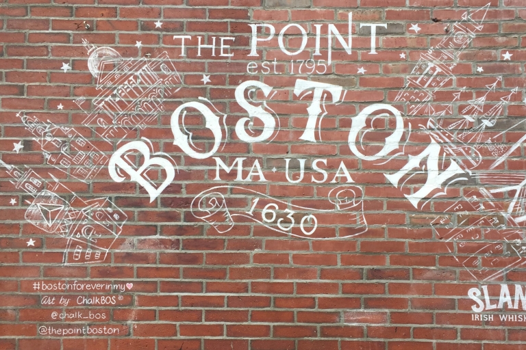 Boston: Guided Walking Tour with Seafood Tasting Group Tour in English