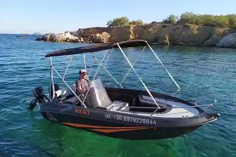 Paros: Full-Day Small Boat Rental with Self-Driving