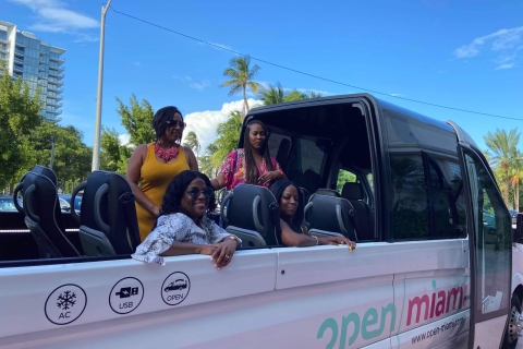 Miami : visite privée en bus à toit ouvert