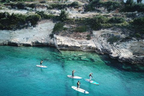 Chania: tour per piccoli gruppi in stand-up paddleboard