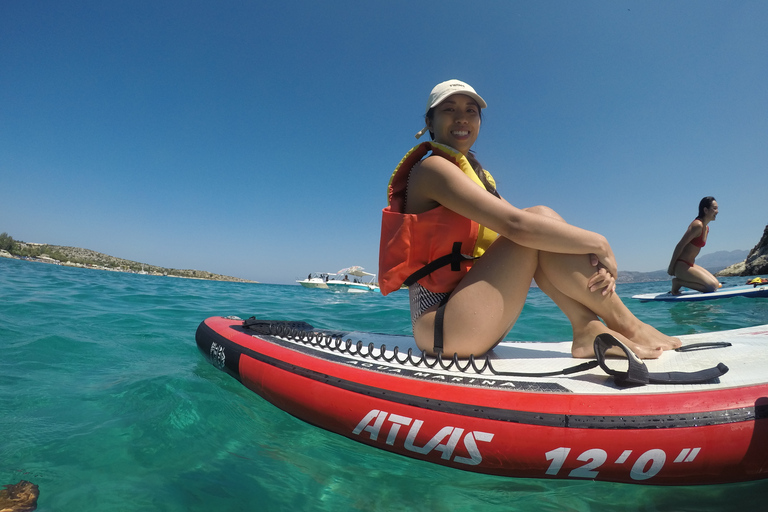 Chania: Stand-Up Paddleboard SmågruppsturChania: Stand-Up paddle-tur i liten grupp