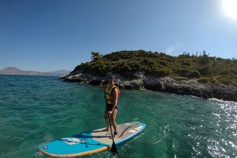 Chania: Excursão para grupos pequenos em Stand-Up Paddleboard