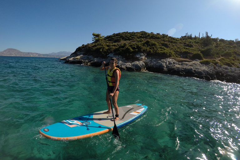 Chania: Paddleboarding i nurkowanie z rurką w małej grupie