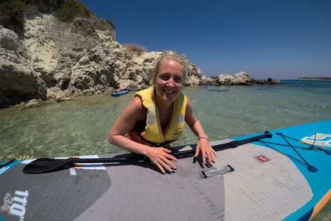 Chania: Stand-Up Paddleboard & Snorkeling en grupo pequeño