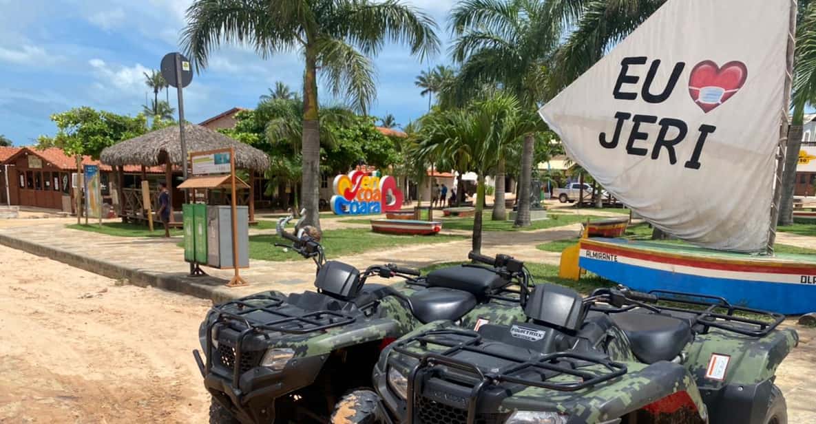 Jericoacoara East Coast: Full-Day ATV Tour in Portuguese