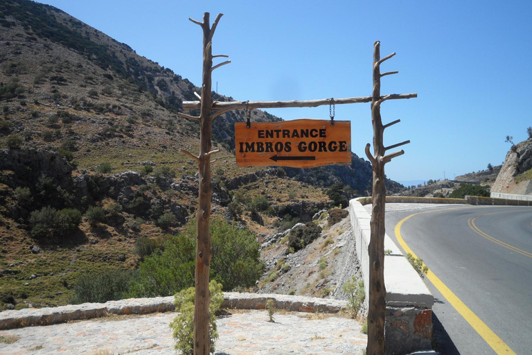 From Georgioupoli: Easy Hiking Day-Trip to Imbros Gorge