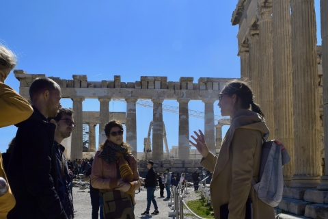 Athene: wandeltocht Akropolis in het Duits of NederlandsVoor EU-burgers - Rondleiding in het Nederlands