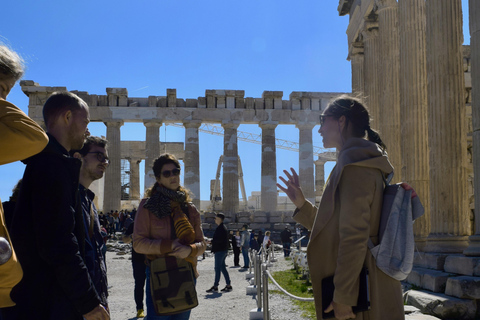 Athene: wandeltocht Akropolis in het Duits of NederlandsVoor EU-burgers - Rondleiding in het Nederlands