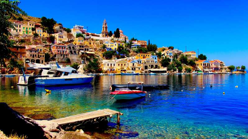 From Rhodes: Butterfly Valley and Chalki Island Day Trip