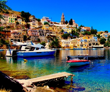 Rhodos: Butterfly Valley och Butterfly Valley och minikryssning till Chalki Island
