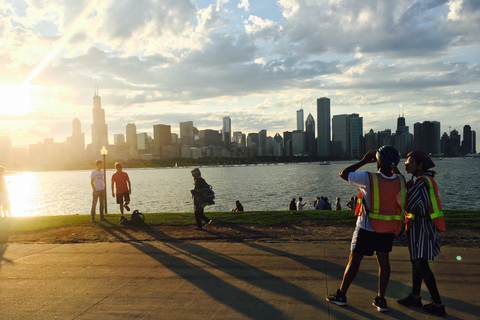 Chicago: Downtown Family Food Tour per fiets met SightseeingStandaard rondleiding