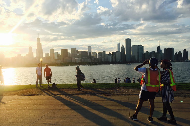 Chicago: Downtown Family Food Tour per fiets met SightseeingStandaard rondleiding