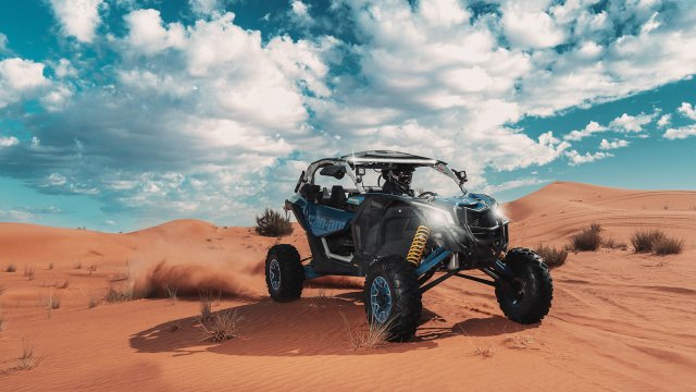 Dubai: Selbstfahrer 4WD Dünenbuggy Geführtes Wüstenabenteuer