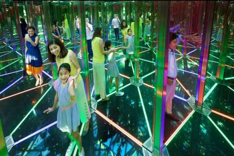 Aéroport Jewel Changi: billet pour Mirror Maze et Canopy Park