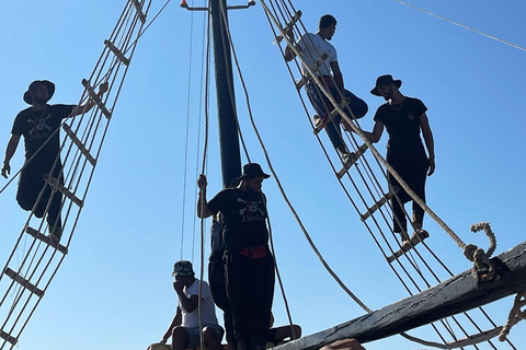 Djerba: Piratenschiff-Kreuzfahrt zur Flamingo-Insel mit Mittagessen