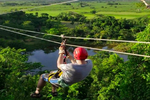 San Juan : Ecoadventure Ziplining près de la villeAventure au coucher du soleil