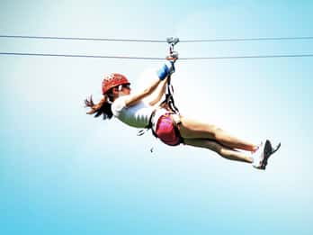 San Juan: Ecoadventure Ziplining in der Nähe der Stadt