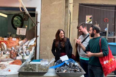 Palermo: proeverij van streetfood en lokale markt