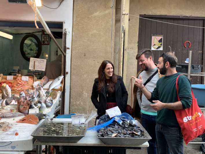 Palermo: tour con degustazione del cibo di strada e mercati