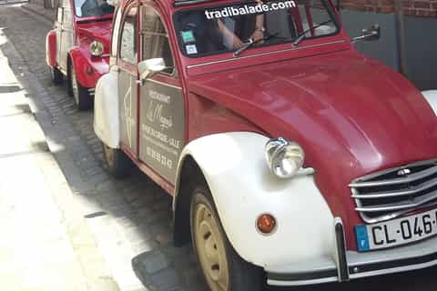 Lille Driving Tour by Convertible Citroen 2CV