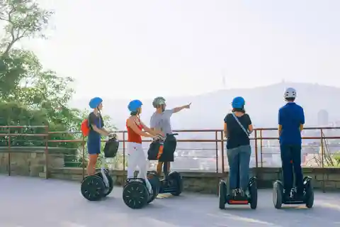 Barcelona: Montjuïc Guided Segway Tour